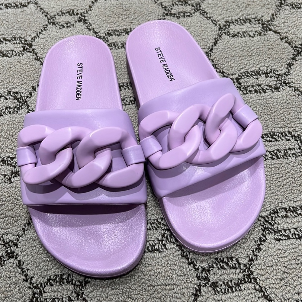 Steve Madden Lilac Slide
